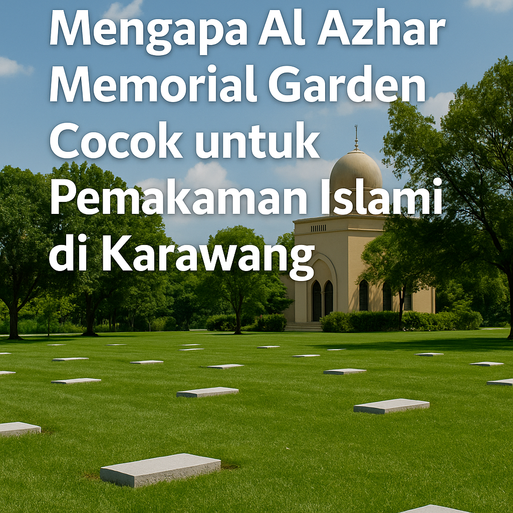 Al Azhar Memorial Garden: Rumah Abadi Penuh Kedamaian, Berlandaskan Nilai Islami